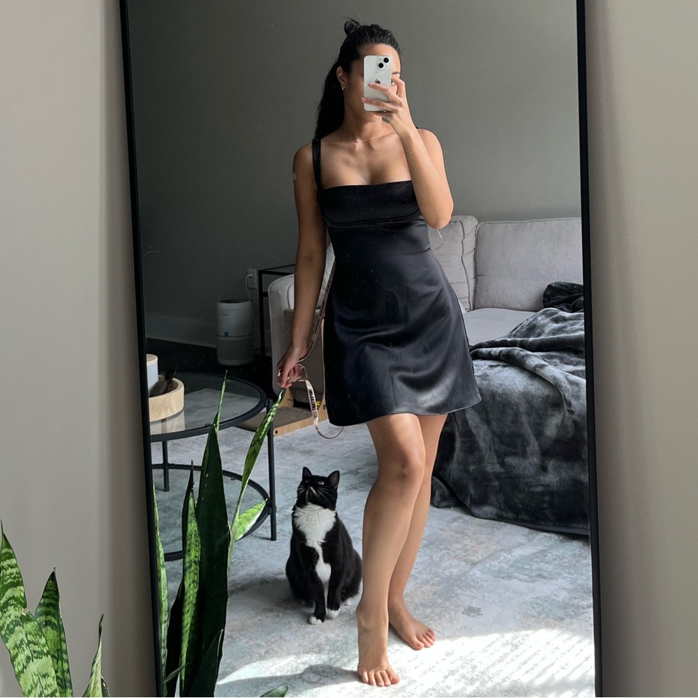 House of CB Black Kara Mini Dress
